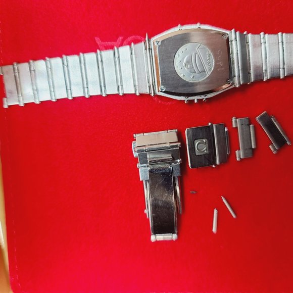 Omega Stainless Steel Bezel and Wristband Replacement Watch